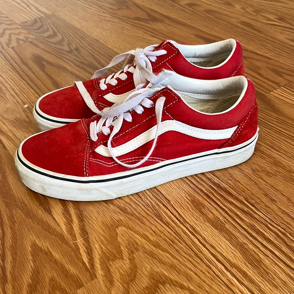 Decent condition red vans